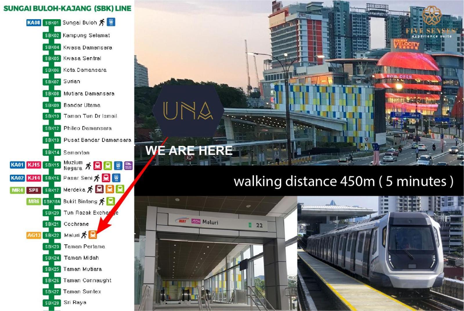 Una Serviced Apartment, Sunway Velocity Kuala Lumpur Exterior foto